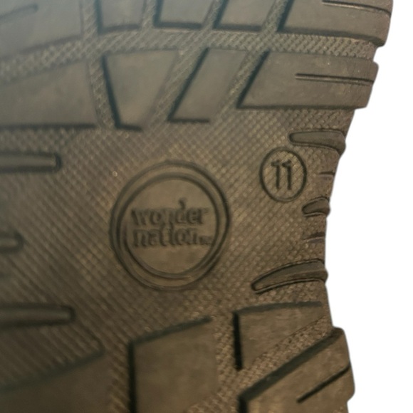 Wonder Nation Big Boys Fisherman Sandals - Brown, Size 11 - Picture 8 of 9